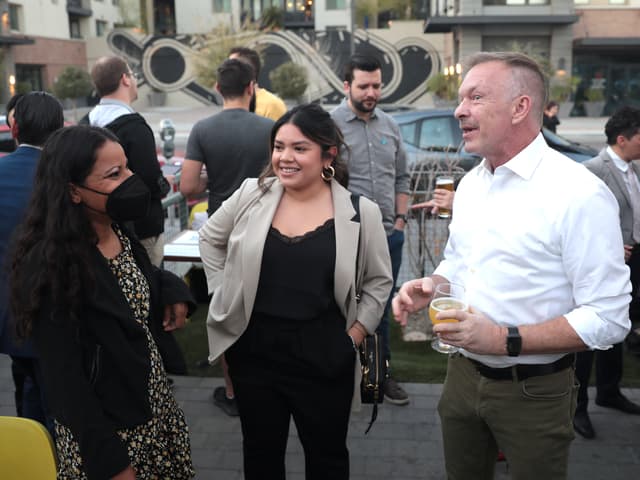 Photo 1 from Arizona Talks Spring Kickoff | An evening of political stories and pints.