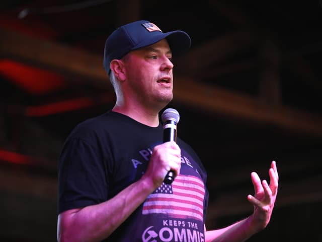 "Justin Wilmeth" by Gage Skidmore / Flickr, CC BY-SA 2.0. Source: https://www.flickr.com/photos/gageskidmore/53849668580/ License: https://creativecommons.org/licenses/by-sa/2.0/ Flickr photo ID: 53849668580. Original file; no modifications.