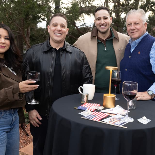 Photo from Arizona Talks Presidents' Day Retreat